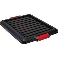 Couvercle pour contenant avec loquet en plastique Superchem Industries