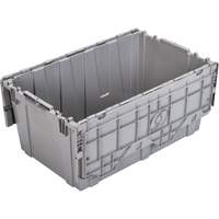 Bac emboîtable FP243C FliPak, 26,9" x 16,9" x 12,1", Gris Superchem Industries