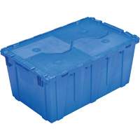 Bac emboîtable FP243C FliPak, 26,9" x 16,9" x 12,1", Bleu Superchem Industries