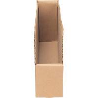 Deep Corrugated Parts Bins, 1-15/16" W x 11-1/4" D x 4-1/2" H, Beige Superchem Industries