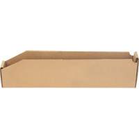 Boîtes profondes en carton ondul&eacute;, 2-7/8" la x 17-1/4" p x 4-1/2" h, Beige Superchem Industries