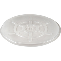 Couvercles protecteurs pour barils, Dessus ouvert, Convient aux 55 gal. US (45 gal. imp.), Transparent Superchem Industries