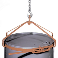 Manual Vertical Drum Lifter, 55 US gal. (45 Imperial Gal.), 700 lbs./317 kg. Cap. Superchem Industries