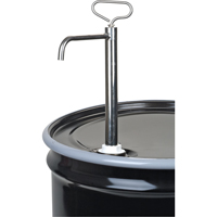 Pompe de type &agrave; tirer pour baril, Pour 5-55 gal., 8 oz/course Superchem Industries