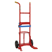 Overpack Hand Truck, Steel Construction, 55 US gal. ( 45 Imperial Gal.) Superchem Industries