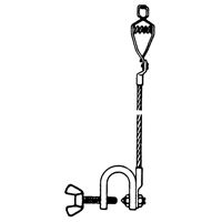 Light-Duty Bonding & Grounding Wire Assemblies - Alligator Clip & Small C-Clamps Superchem Industries