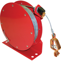 Retractable Grounding Wires, 50' Length, Heavy-Duty Superchem Industries
