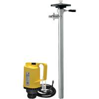 Electric Drum Pumps, Stainless Steel, 51 GPM Superchem Industries