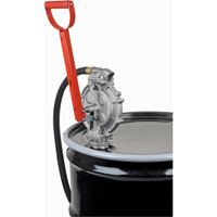 Hand Pump, Aluminum/Steel, 25.5 oz./Stroke, Fits 15-55 Gal. Superchem Industries