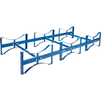 Porte-barils empilables, 3 barils, Capacit&eacute; de 2400 lb, 71-1/2" la x 30" p x 12-1/2" h Superchem Industries