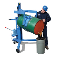 Basculeur - palettiseurs pour barils, 55 gal. US (45 gal. imp.) Superchem Industries