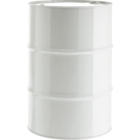 Steel Drums, 55 US gal (45.8 imp. Gal.), Lined, White, Closed Top, 1A1/Y1.8/300, 16 Gauge Superchem Industries