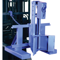 Manipulateur de barils MORSPEED 1500 pour chariot &eacute;l&eacute;vateur, Pour 55 gal. US (45 gal. imp.) Superchem Industries