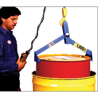 Drum & Overpack Lifter, 55 -85 US gal. (45 -70 Imperial Gal.), 1000 lbs./454 kg Cap. Superchem Industries