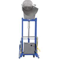 Portable Hydraulic Drum Dumper, For 30 - 55 US Gal. (25 - 45.8 Imperial Gal.) Superchem Industries