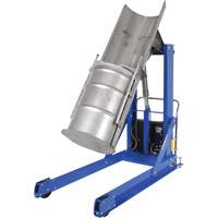 Portable Hydraulic Drum Dumper, For 30 - 55 US Gal. (25 - 45.8 Imperial Gal.) Superchem Industries