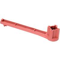 Cl&eacute; pour bouchon-&eacute;crou sp&eacute;cialis&eacute;e &agrave; un seul c&ocirc;t&eacute;, Ouverture de 1-1/4", Poign&eacute;e 8", Nylon anti&eacute;tincelles Superchem Industries