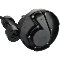 Thermoplastic Submersible Sump Pump, 2560 GPH, 115 V, 4.6 A, 1/3 HP Superchem Industries