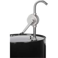 Rotary Type Drum Pump, Stainless Steel, Fits 55 Gal., 12 oz./Stroke Superchem Industries