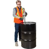 Rotary Type Drum Pump, Stainless Steel, Fits 55 Gal., 12 oz./Stroke Superchem Industries
