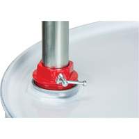 Rotary Type Drum Pump, Cast Iron/Steel, Fits 30-55 Gal., 8 oz./Stroke Superchem Industries