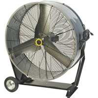 Direct Drive 4-in-1&reg; Drum Fan, Industrial, 3 Speed, 30" Diameter Superchem Industries