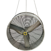 Direct Drive 4-in-1&reg; Drum Fan, Industrial, 3 Speed, 30" Diameter Superchem Industries