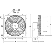 Ventilateurs d'&eacute;vacuation &agrave; volets Superchem Industries