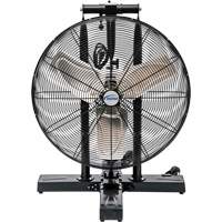 Foldable Pedestal Fan, Industrial, 3 Speed, 24" Diameter Superchem Industries