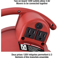 Appareil de ventilation, 550 pi³/min Superchem Industries