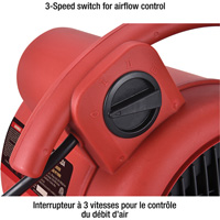 Appareil de ventilation, 550 pi³/min Superchem Industries