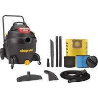 Aspirateur industriel, Secs-humides, 3 CV, 16 gal. US (60,6 litres) Superchem Industries