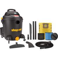 Aspirateur pour atelier SVX2, Secs-humides, 5,5 CV, 12 gal. US (45,4 litres) Superchem Industries