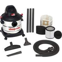 Aspirateur pour atelier, Secs-humides, 6 CV, 8 gal. US (30,3 litres) Superchem Industries