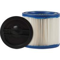 Petit filtre pour aspirateur pour d&eacute;bris secs/humides CleanStream Gore, Cartouche/Hepa, Pour 1 - 6 gal. US Superchem Industries