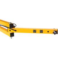 180 Double Locking Arm with 2 Receptacles Superchem Industries