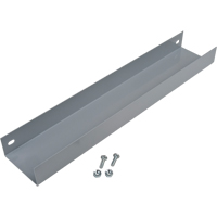 Armoires robustes &agrave; portes creuses - Tablette additionnelle, 18" x 6", Capacit&eacute; de 35 lb, Acier, Gris Superchem Industries