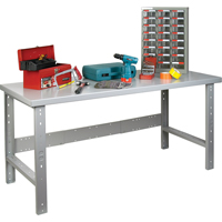 &eacute;tabli pr&eacute;conçu, 72" la x 30" p x 34" h, Capacit&eacute; 2500 lb Superchem Industries