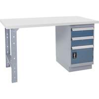 &eacute;tabli pr&eacute;conçu, 72" la x 30" p x 34" h, Capacit&eacute; 2500 lb Superchem Industries
