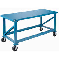 Extra Heavy-Duty Workbenches - All-Welded Benches, Steel Surface Superchem Industries
