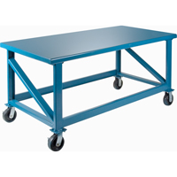 Extra Heavy-Duty Workbenches - All-Welded Benches, Steel Surface Superchem Industries