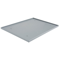 Locker Base Insert, Fits Locker Size 12" x 18", Dark Grey, Plastic Superchem Industries