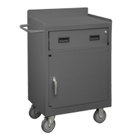 Mobile Workbench Cabinet, Steel Surface Superchem Industries