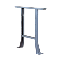 Flared Workbench Leg, Steel, 30" D x 28" H, Single Superchem Industries