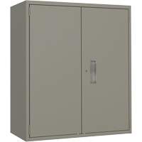 Lo-Boy Storage Cabinet, Steel, 2 Shelves, 40" H x 36" W x 18" D, Grey Superchem Industries