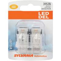 3157A Mini Automotive Bulb, LED, 0.5 W/12.8 W, Amber Superchem Industries
