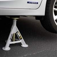 Performance Shorty Low Profile Jack Stands, 3 tons Capacity, 11" - 17" H Superchem Industries