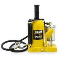 Pro Series Bottle Jack, 20 Ton(s), Air Hydraulic, 20" Raised Height Superchem Industries