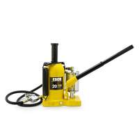 Pro Series Bottle Jack, 20 Ton(s), Air Hydraulic, 20" Raised Height Superchem Industries
