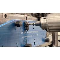 Gabarit de perçage pour installation sur collecteur pour Ford 3,5 L Ecoboost Superchem Industries